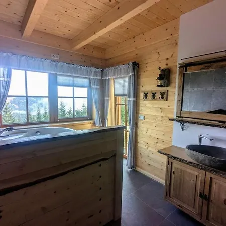 Chalet Hut In Bad St Leonhard With Barbecue *